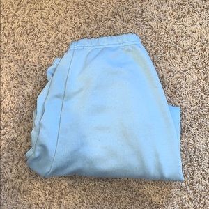 pretty little thing blue sweatpants